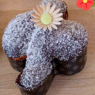 Colomba Cocco e Cioccolato Fondente